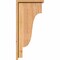Ekena Millwork Newport Smooth Corbel w/Backplate, Western Red Cedar, 5 1/2"W x 14"D x 30"H COR06X14X30NEW01SWR - alternate 4